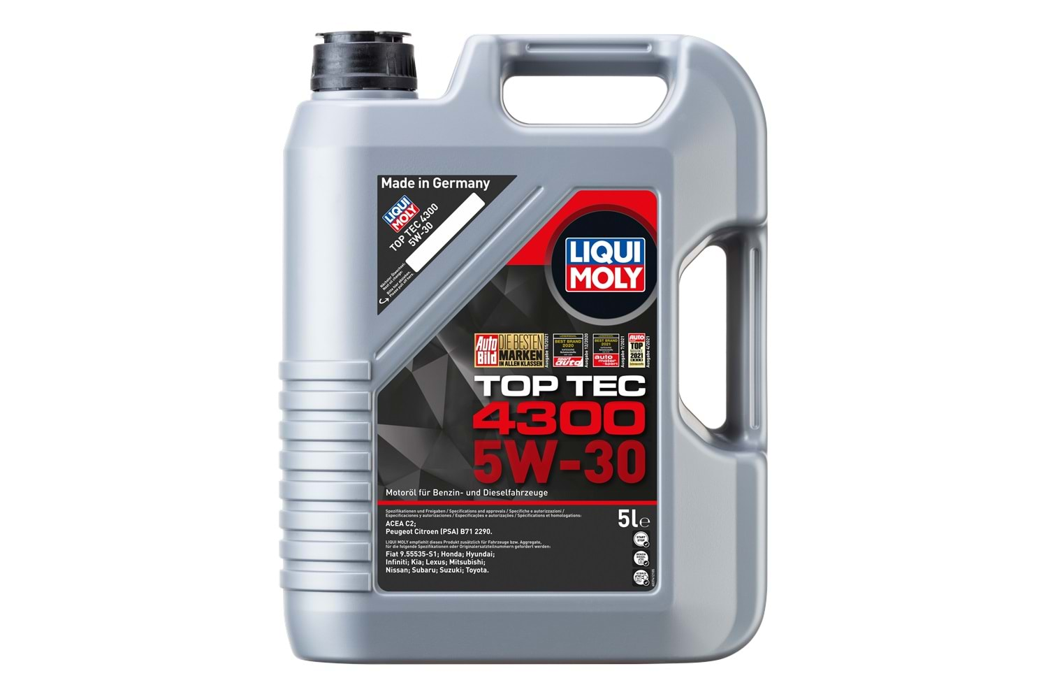 Liqui Moly Top Tec 4300 5w-30 Motor Yağı 2324 5 Litre