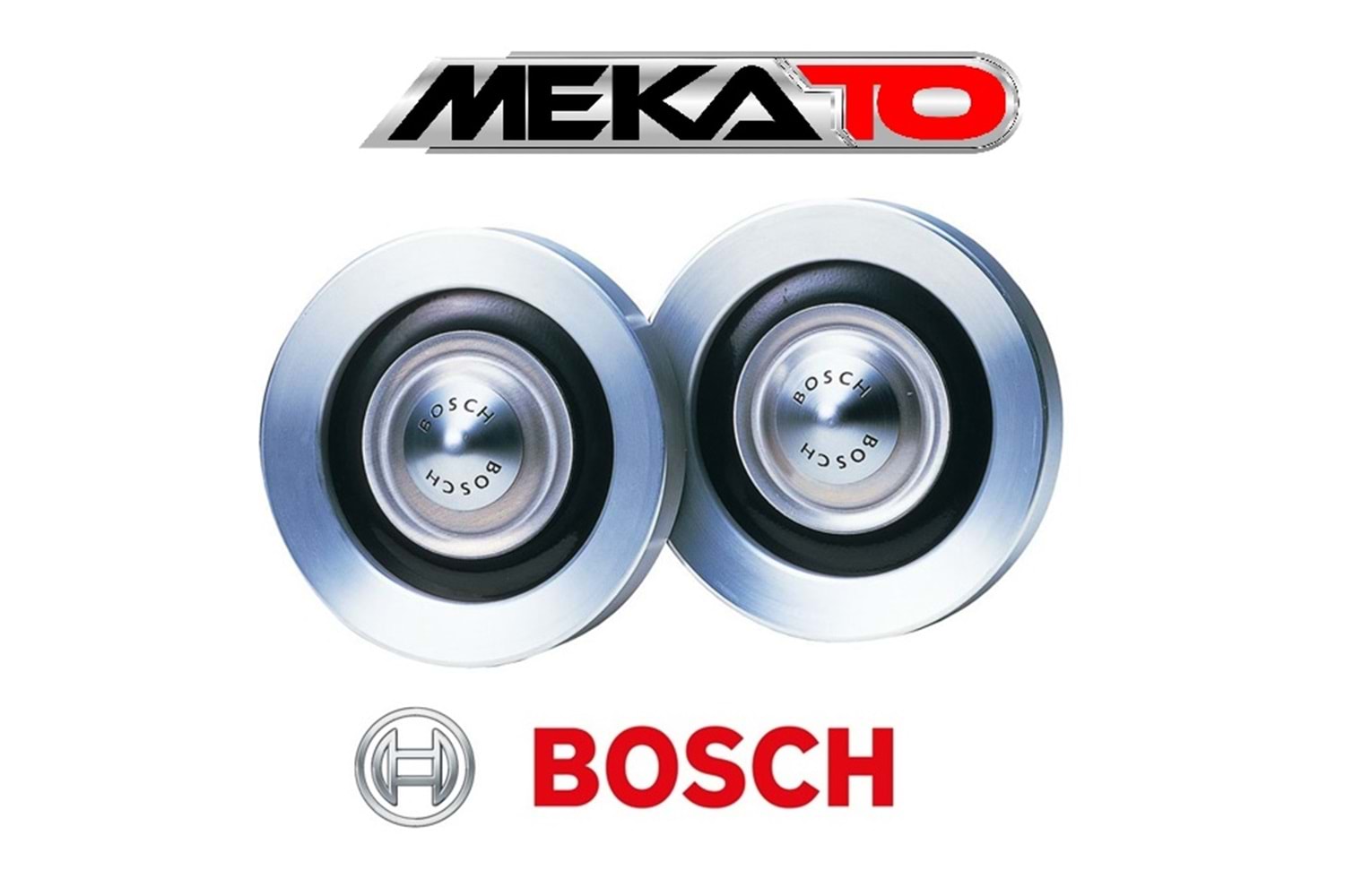 Bosch 911 Büyük Kafa 2'li Korna Seti 300/375Hz 12V