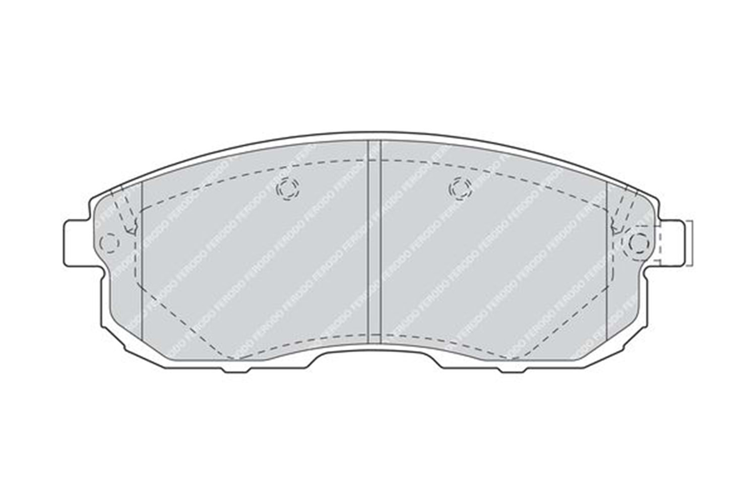 Ferodo Ön Fren Balata Takımı FDB1559