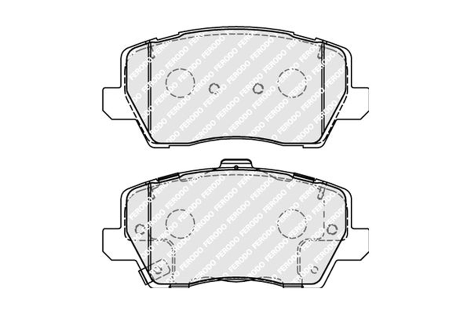 Ferodo Ön Fren Balata Takımı FDB5037
