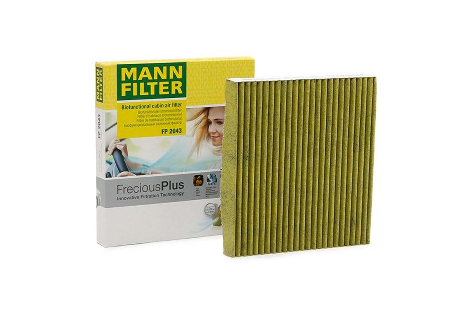 Mann Filter Anti Bakteriyel Polen Filtresi FP2043