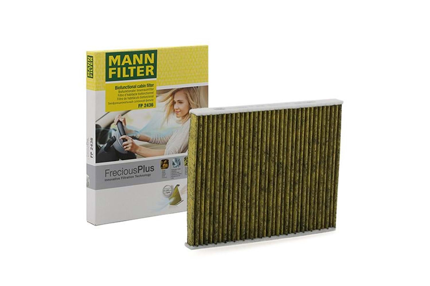 Mann Filter Anti Bakteriyel Polen Filtresi FP2436