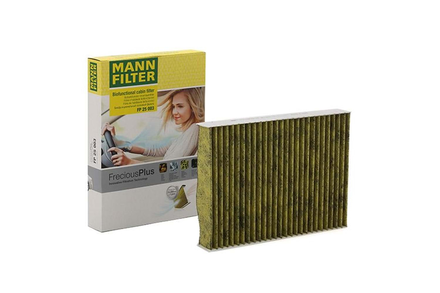 Mann Filter Anti Bakteriyel Polen Filtresi FP25003