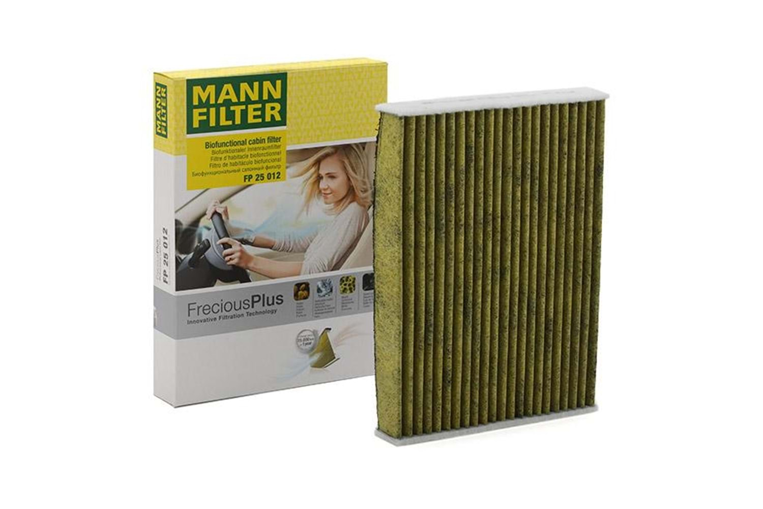 Mann Filter Anti Bakteriyel Polen Filtresi FP25012