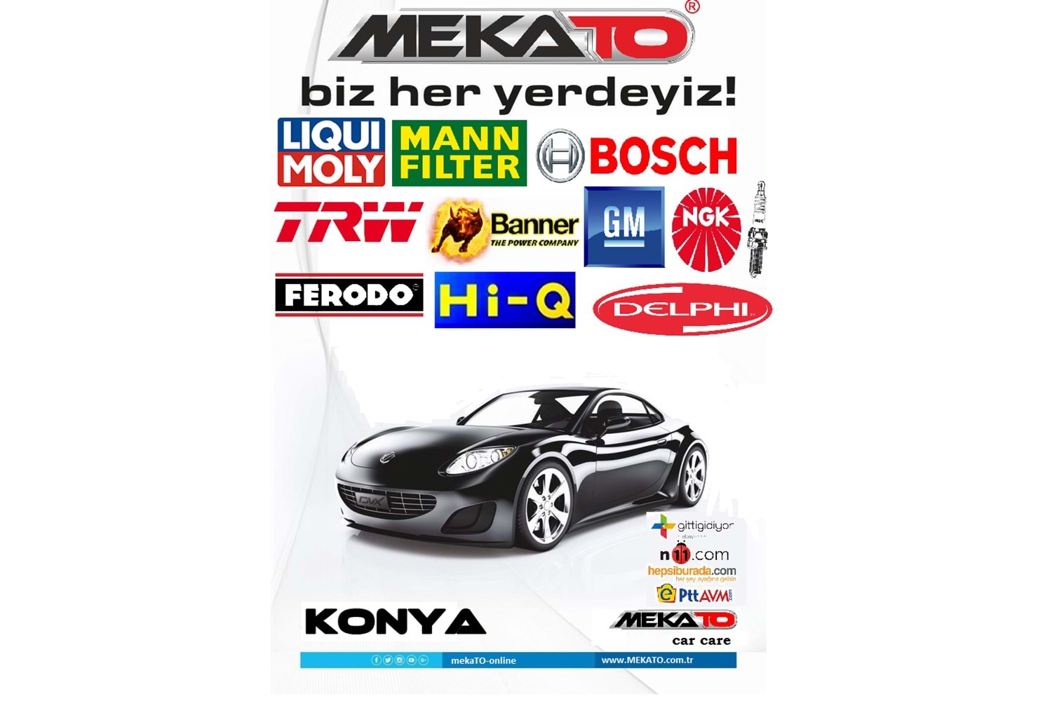 DELPHİ VW GOLF 7 Arka Fren Balata Takımı(2012-2018)