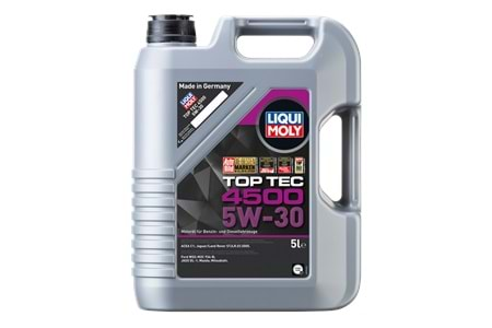 Liqui Moly Top Tec 4500 5w-30 Motor Yağı 2318 5 Litre