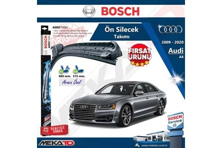 Audi A8 Ön Silecek Takımı Bosch Aero Twin 2009-2020