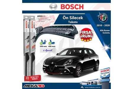 Alfa Romeo Giulietta Ön Silecek Takımı Bosch Aero Eco 2010-2020