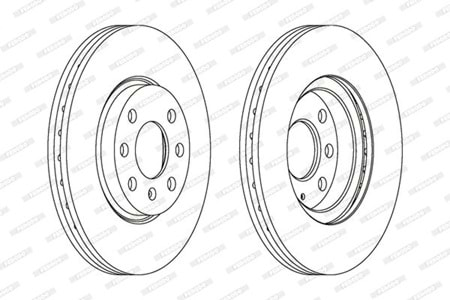 Ferodo Ön Fren Disk Takımı DDF1131