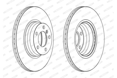 Ferodo Ön Fren Disk Takımı DDF2603C