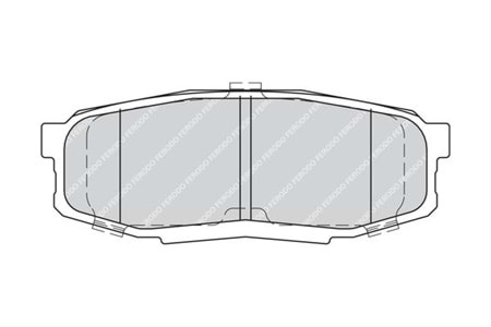 Ferodo Arka Fren Balata Takımı FDB4230