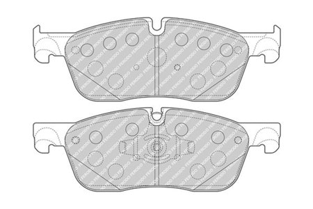 Ferodo Ön Fren Balata Takımı FDB4926