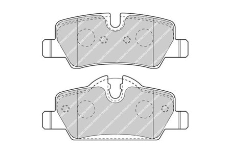 Ferodo Arka Fren Balata Takımı FDB4946