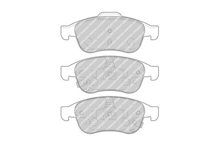 Ferodo Ön Fren Balata Takımı FDB4953