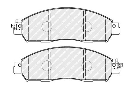 Ferodo Ön Fren Balata Takımı FDB5090