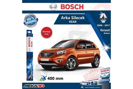 Renault Koleos Arka Silecek Bosch Rear 2008-2017