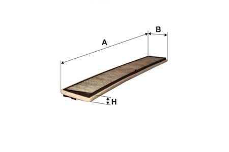 Filtron Karbonlu Polen Filtresi K1136A