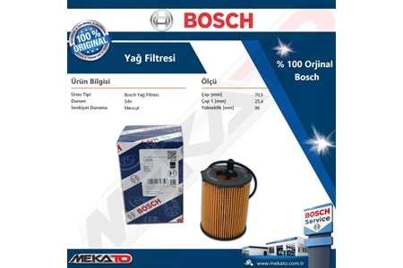 Ford Focus 3 1.6 TDCI 3 Lü Bosch Karbonlu Filtre Seti 2011-2018