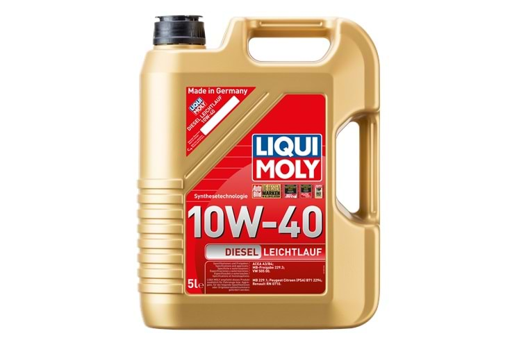 Liqui Moly Diesel Leichtlauf 10w-40 Motor Yağı 21315 5 Litre