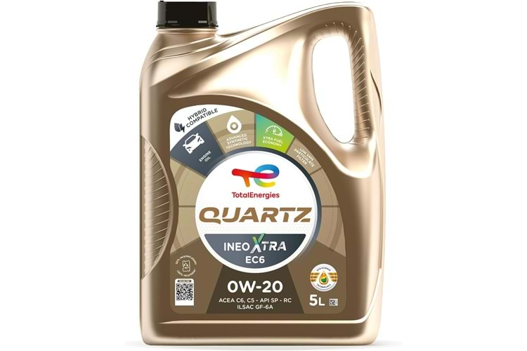 Total Quartz Ineo X.EC6 0W20 Motor Yağı 5 Litre