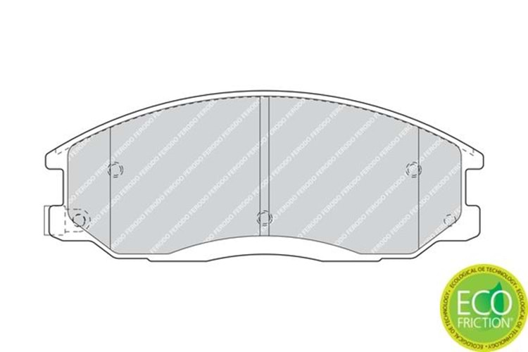 Ferodo Ön Fren Balata Takımı FDB1605