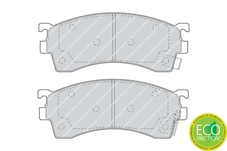 Ferodo Ön Fren Balata Takımı FDB950