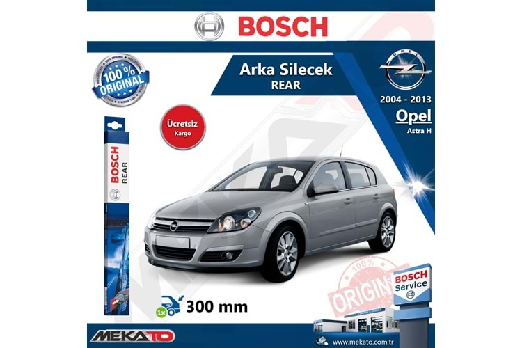 Opel Astra H Arka Silecek Bosch Rear 2004-2013