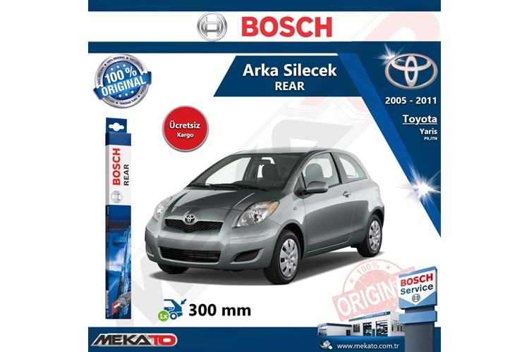 Toyota Yaris Arka Silecek Bosch Rear 2005-2011