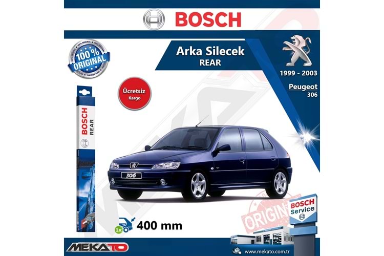 Peugeot 306 Arka Silecek Bosch Rear 1999-2003