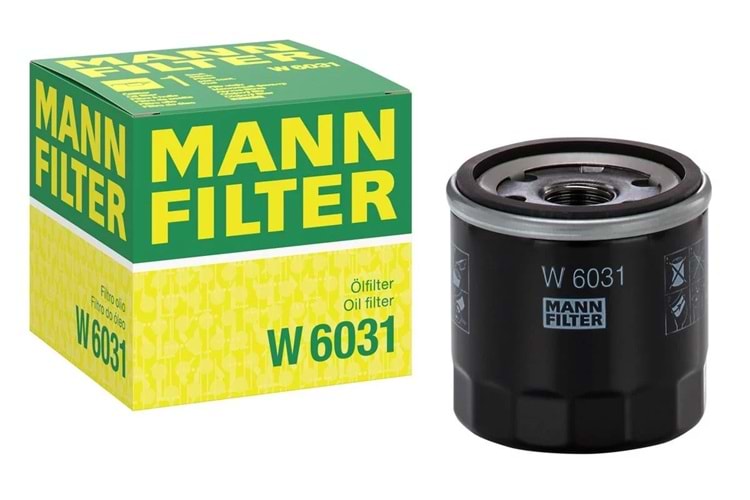 Mann Filter Yağ Filtresi W6031