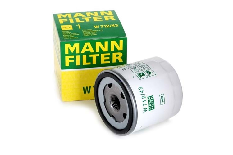 Mann Filter Yağ Filtresi W712/43