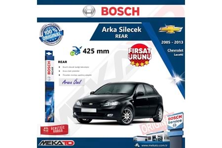 Chevrolet Lacetti Arka Silecek Bosch Rear 2005-2013