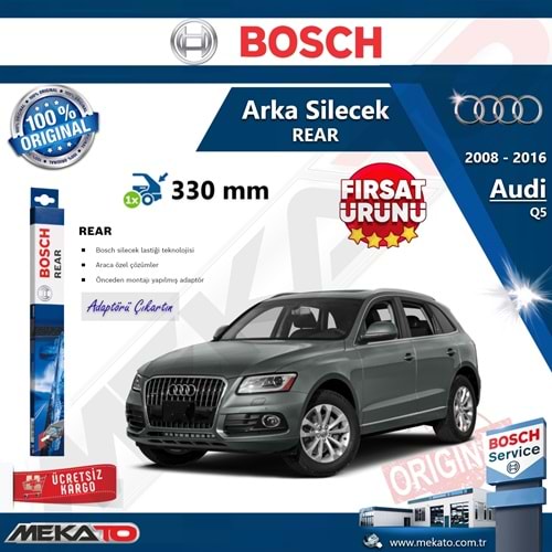 Audi Q5 Arka Silecek Bosch Rear 2008-2016
