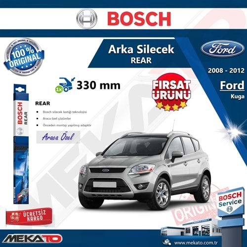 Ford Kuga Arka Silecek Bosch Rear 2008-2012