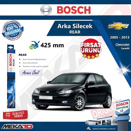 Chevrolet Lacetti Arka Silecek Bosch Rear 2005-2013